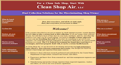 Desktop Screenshot of cleanshopair.com